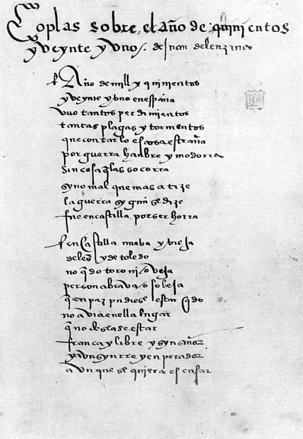 Folio 142r. del Ms. 17510 (BNM)