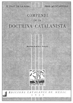 Enric Prat de la Riba y Pere Muntanyola, Compendi de la doctrina catalanista