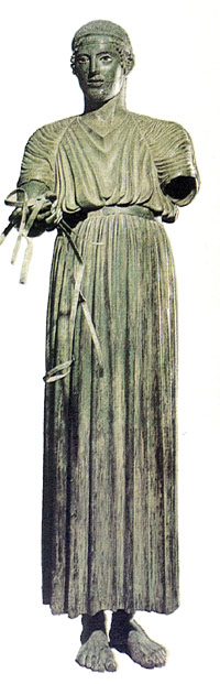 Estatua de Auriga de Delfos (Pág. 105b)