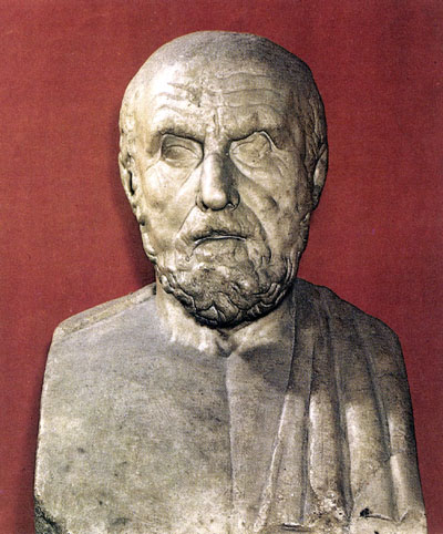 Busto de Hipócrates (Pág. 84a)