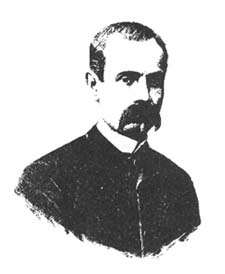 Eugenio Cambaceres (dibujo de Ross, 1887)
