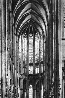 Catedral de   Colonia
(Renania), s. XIII-XIV.