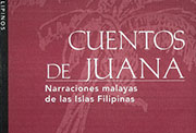 Cubierta de »Cuentos de Juana», de Adelina Gurrea Monasterio, Manila, Instituto Cervantes, 2009.