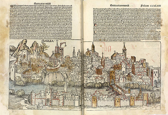 Basilea. Norimbergae: Antonius Koberger, 12 julio, 1493. Biblioteca Histórica UCM.