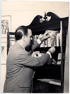 Camilo José Cela y su obra, 1958 (Fuente: Fundación Pública Gallega Camilo José Cela. Localización: Biblioteca Virtual del Patrimonio Bibliográfico).