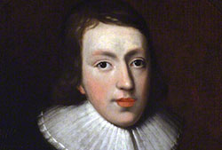 Retrato de John Milton (Londres, 1608-1674) hacia 1629, por autor desconocido. Poeta y ensayista, es una de las figuras más importantes de la literatura inglesa. Fuente: Wikipedia, National Portrait Gallery (Londres).