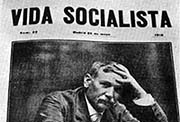 Portada de <em>Vida socialista</em>, núm. 22 (29 de mayo de 1910).