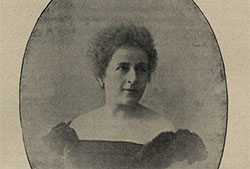 Concepción Gimeno de Flaquer, c. 1899 (Fuente: «El Álbum Ibero-Americano», año XVII, n.º 4, 30/1/1899).