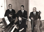 Daniel Moyano en el Cuarteto Estable de la Provincia (c. 1965)
