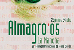 Cartel del XXVIII Festival Internacional de Teatro Clásico de Almagro.
