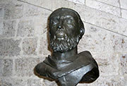 Busto de Hernando de Talavera en el Monasterio de Prado.
