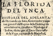 Portada de la primera edición de «La Florida del Ynca» (1605)