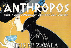Número de la revista Anthropos dedicado a Iris (junio 1993).