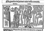 Fernando de Rojas, «Comedia de Calisto y Melibea», Burgos, Fadrique Alemán de Basilea, 1499, f1r (edición facsímil: New York, Hispanic Society of America, 1909).