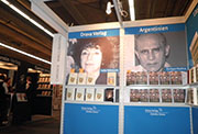 Luisa Valenzuela en el cartel de la Feria del Libro de Frankfurt