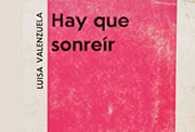 Portada de la novela «Hay que sonreír» de Luisa Valenzuela