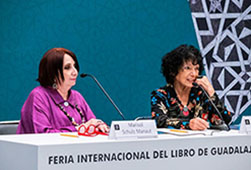  Luisa Valenzuela en la Feria del Libro de Guadajara