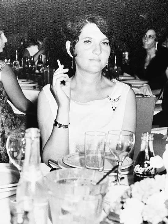 Margo Glantz en 1961.