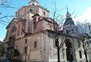 Iglesia de San Sebastián (Madrid) en la que fue enterrada María Rosa en octubre de 1806