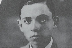Retrato de Miguel Hernández.
