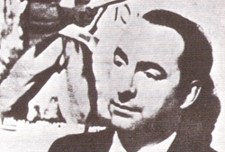Pablo Neruda En «El Mono Azul», 1936.