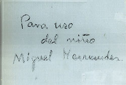 Portada del cuaderno manuscrito de «Cancionero y romancero de ausencias», 1910-1942.