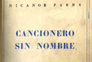 «Cancionero sin nombre», Santiago de Chile, Nascimento, 1937