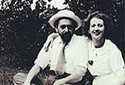 Oliverio Girondo y su esposa Norah Lange