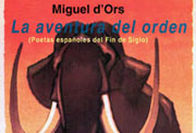 <em>La aventura del orden</em>, Miguel d'Ors.