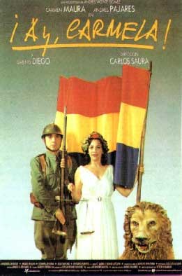 Cartel «¡Ay, Carmela!» (1990)