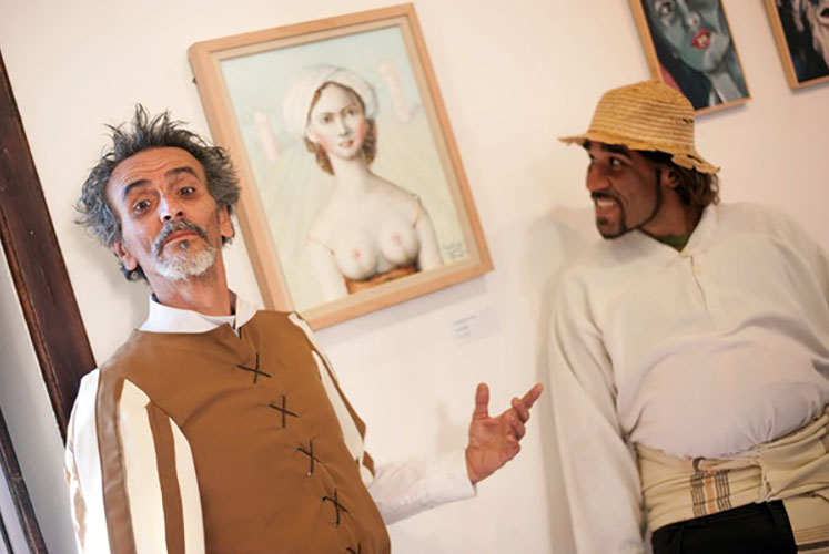 Sala «El arte en la ínsula de Don Quijote» del Museo El Quijote en el mundo