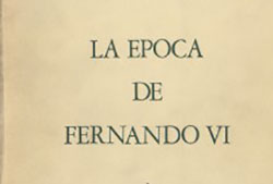 Cubierta del congreso sobre La época de Fernando VI, organizado por la Cátedra Feijoo, de la Universidad de Oviedo (1981) en el que Rinaldo Froldi participó con una ponencia sobre 'El último Luzán'.