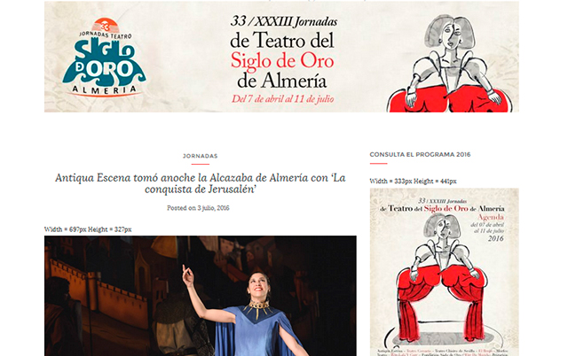 Jornadas de Teatro del Siglo de Oro de Almería