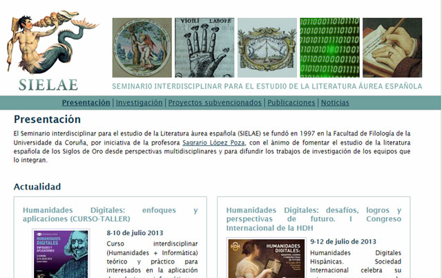 Seminario Interdisciplinar para el Estudio de la Literatura Áurea Española (SIESALE)