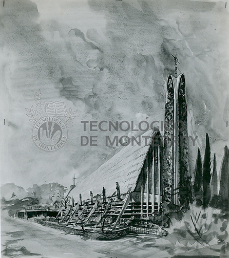 Imágenes de dibujos del Fondo Mario Pani - Tecnológico de Monterrey
