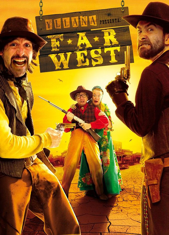 Cartel del espectáculo «Far West» (2012)