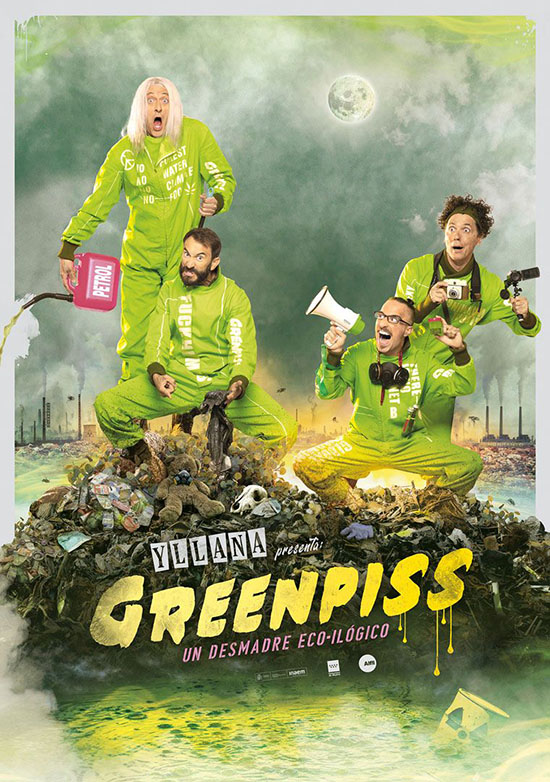 Cartel del espectáculo «Greenpiss» (2020)