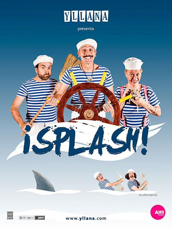 Cartel del espectáculo «Splash!» (2002)