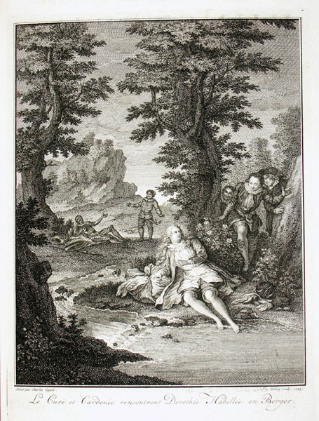 Le Curé et Cardenio rencontrent Dorothée Habillée en Berger.
