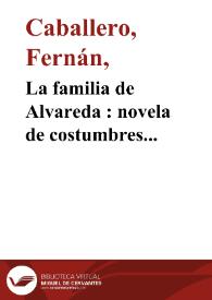 La familia de Alvareda : novela de costumbres populares