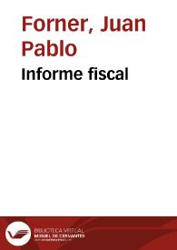 Informe fiscal