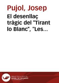 El desenllaç tràgic del 'Tirant lo Blanc', 'Les Troianes' de Sèneca i les idees de tragèdia al segle XV