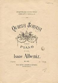 Quinta sonata : para piano : op. 82