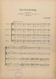 Las flors de maig : pastorel·la catalana á veus solas