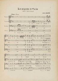 Los xiquets de Valls : coro á veus solas