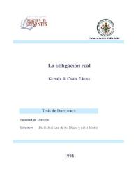 La obligación real