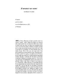 Si amanece nos vamos