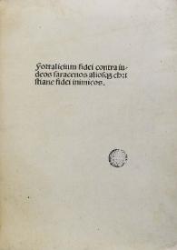 Fortalitium fidei