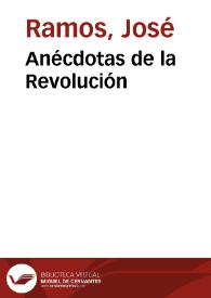 Anécdotas de la Revolución