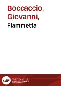 Fiammetta